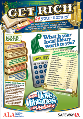 Library Calculator Cereal Box