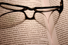 Heart shadow in book