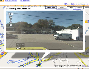 Google Street View of Laundromat