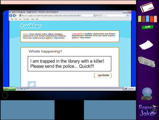 Library Labyrinth game screenshot