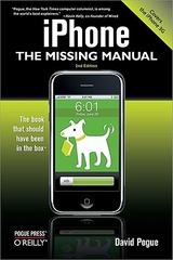 iPhone: The Missing Manual book cover