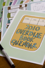 Overdue Book Calendar
