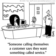 Customer Service Comic