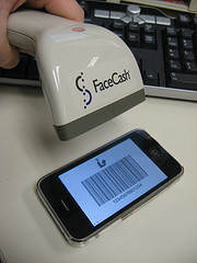 Scanning library card barcode from smartphone