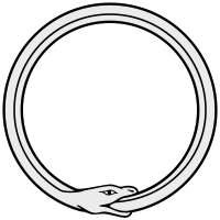 Ouroboros - snake eating its tail