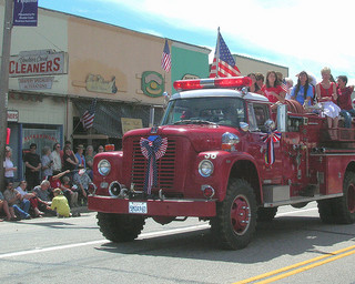 parade fire truck