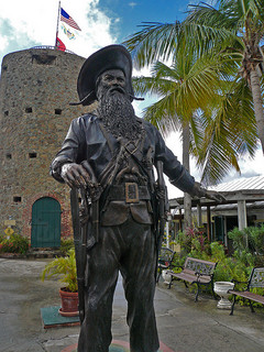 Blackbeard statue
