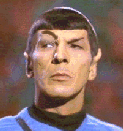 spock with raised eyebrow